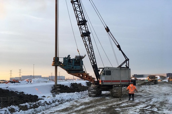 Crane Mounted Drill Rigs